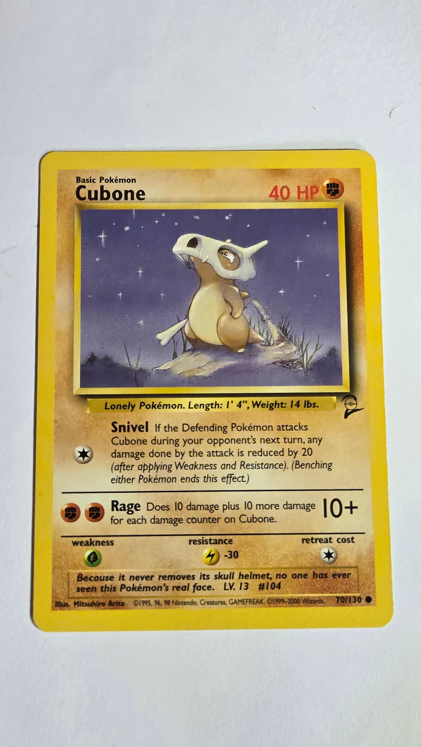 Cubone base set 2 unlimited